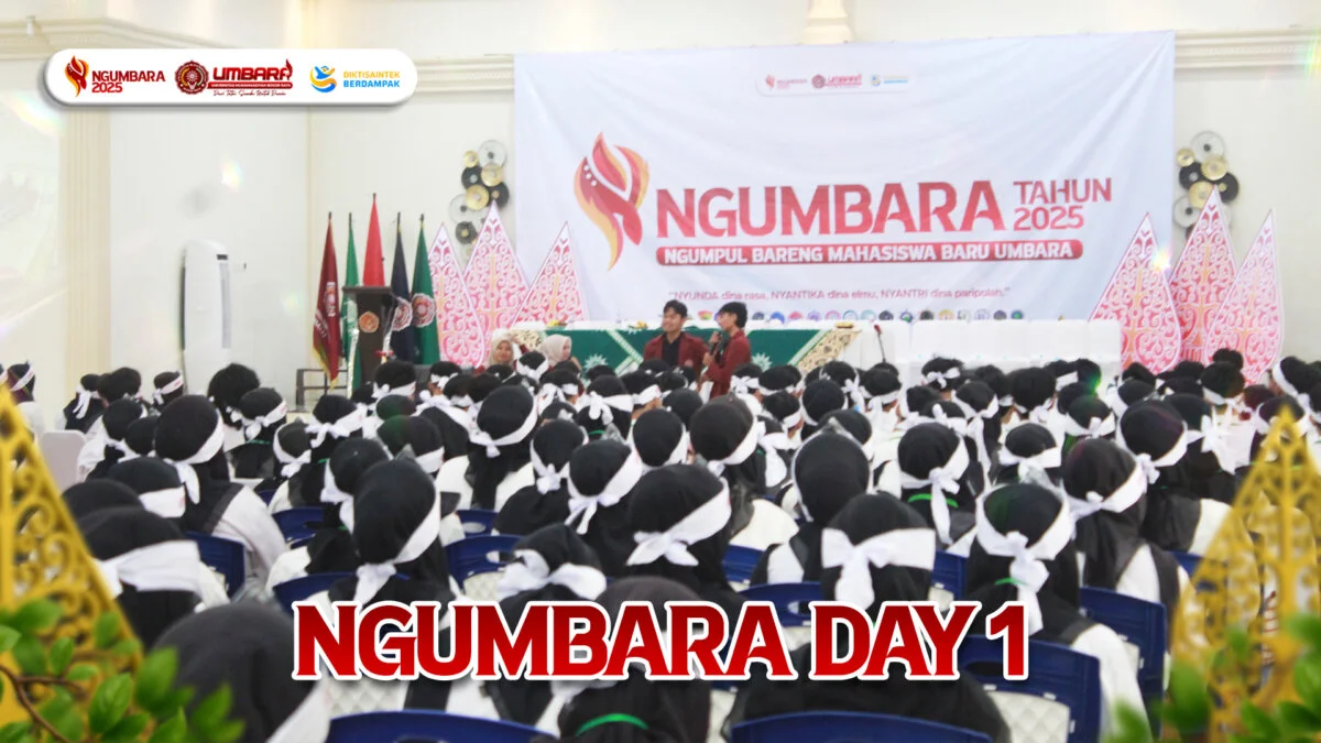 Hari Pertama Ngumbara 2025, Mahasiswa Baru Umbara Disambut Meriah dengan Parade Budaya dan Materi Inspiratif