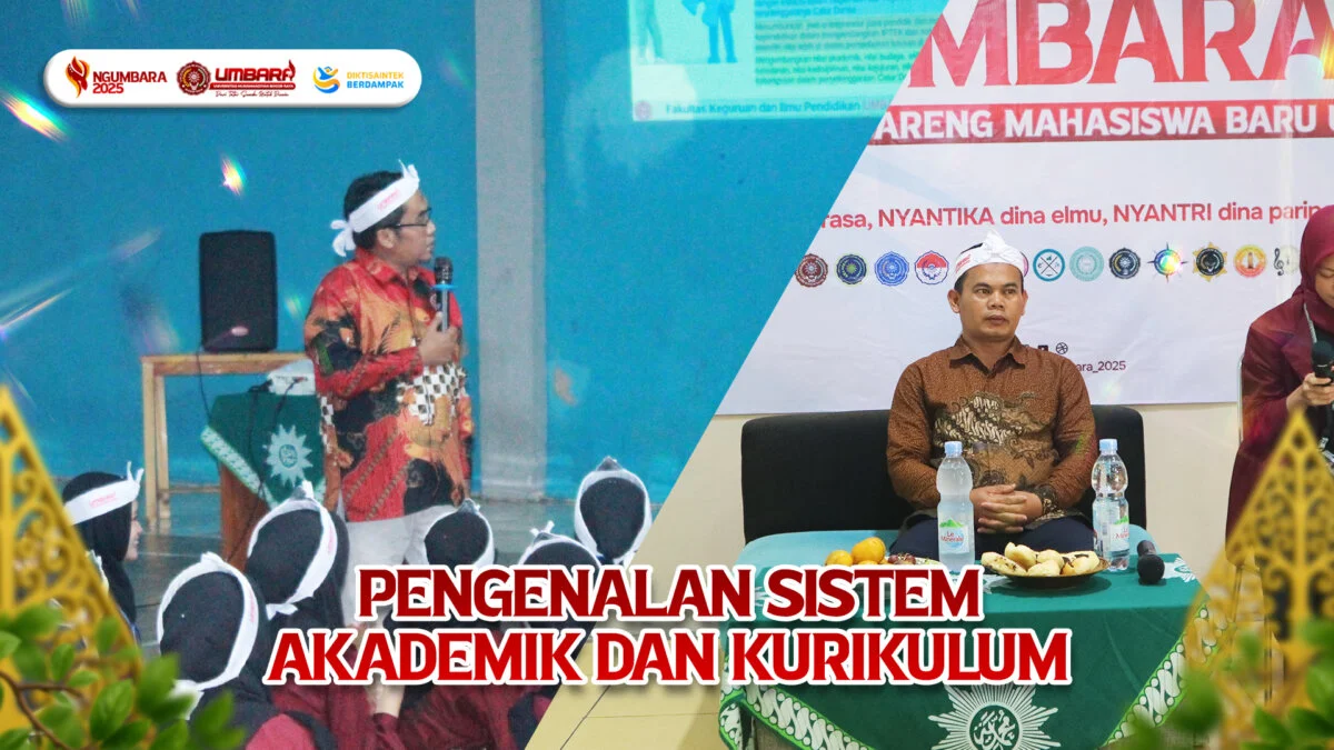 Dekan FKIP dan FKS Umbara Paparkan Sistem Akademik dan Kurikulum di Ngumbara 2025