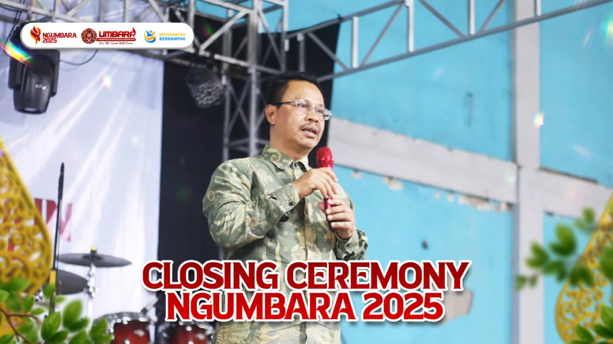 Ngumbara 2025 Resmi Ditutup, Wakil Rektor II Tekankan Pentingnya Silaturahmi, Komunikasi, dan Religiusitas